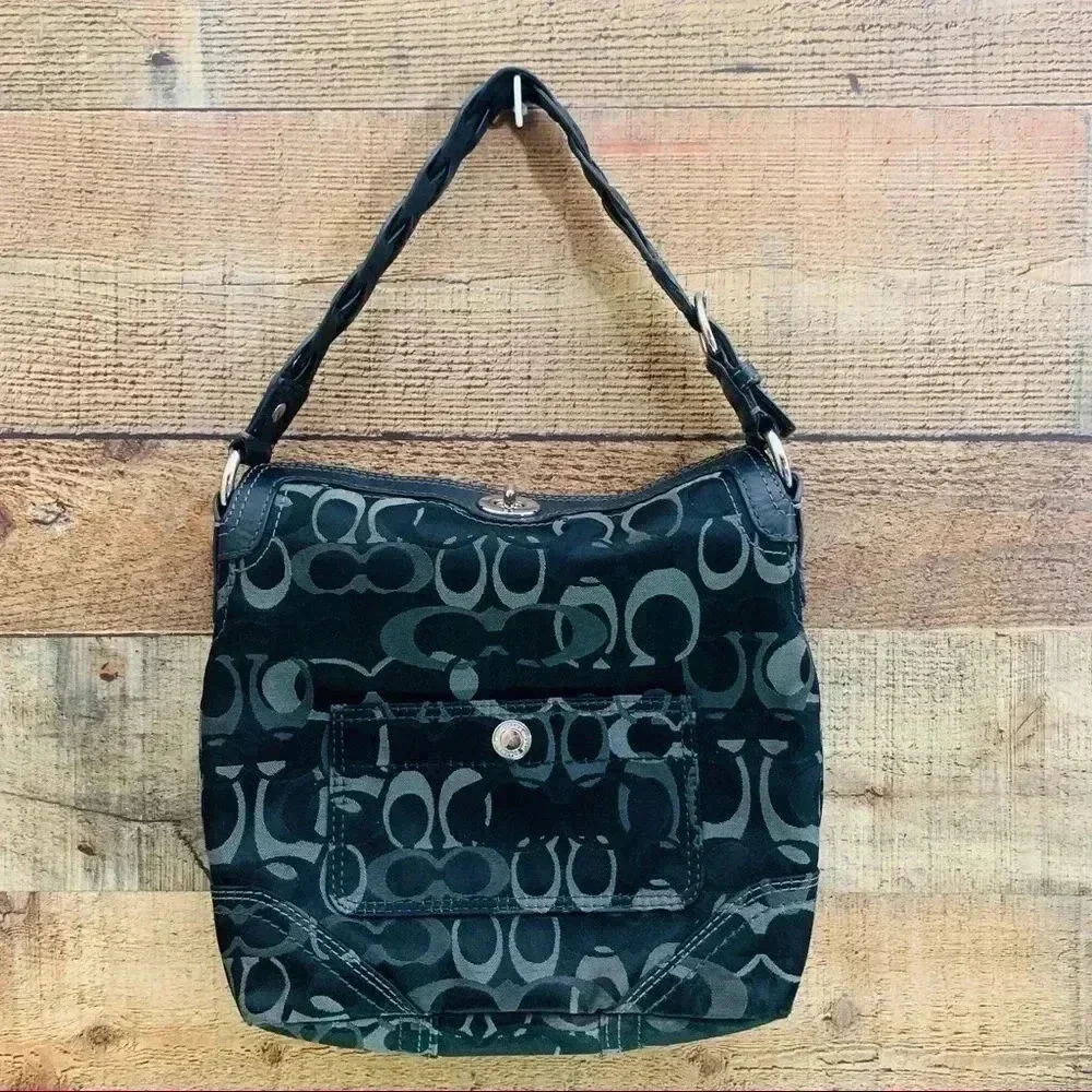 Coach | Bags | Coachoptic Signature Chelseahobo Bag | Poshmark